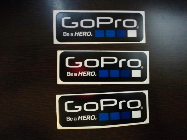 GoPro HD HERO3 シルバーエディションのステッカー