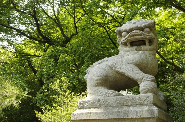 靖国神社の狛犬