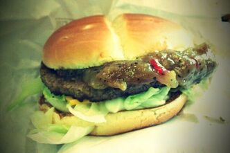 ラスベガスバーガーを食べましたよ