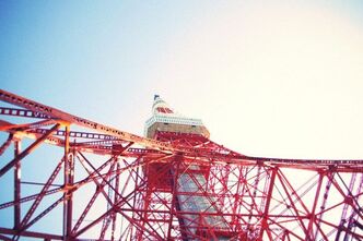 ○十年ぶりに東京タワーに登りました