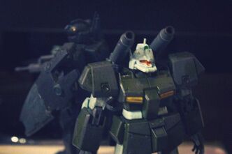ジムキャノンⅡ完成まであと少し