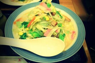 ひさぶりにちゃんぽんを食べたような気がする