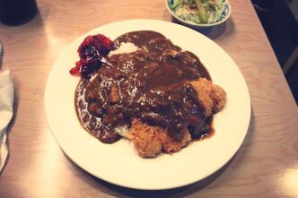 とんかつ屋のカツカレー