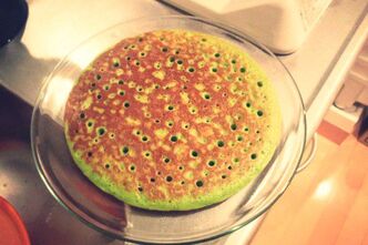ほうれん草のパンケーキ