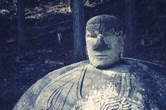 万治の石仏