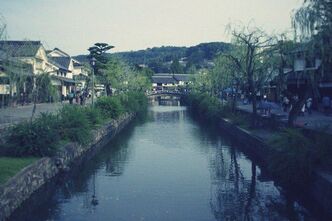 白壁の街倉敷