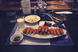 恐怖のソーセージカレー