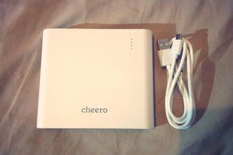 モバイルバッテリーを購入しました