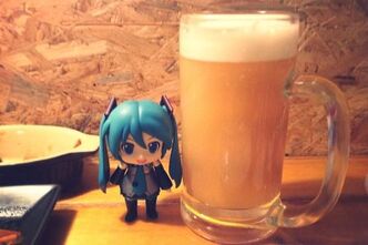 中野でおビール飲んだんダヨー