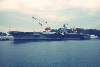 スプリングフェスタにてミサイル駆逐艦「カーティス・ウィルバー」を見学