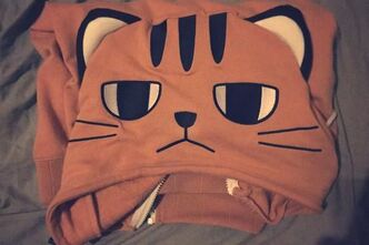 アニプレックスで予約していた芽依ちゃんパーカーが届きました。