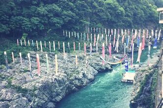 大歩危峡に立ち寄りました