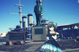記念艦三笠へ初詣