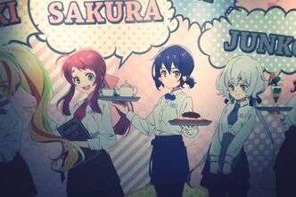 「ゾンビランド・サガ」カフェに行ってきました