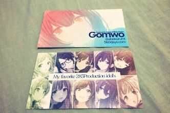 サマパ用名刺が届きました