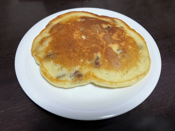 自炊 くるみ&クランベリー パンケーキ