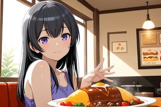 オムライスとカレーの幸福な合流点のサムネイル画像