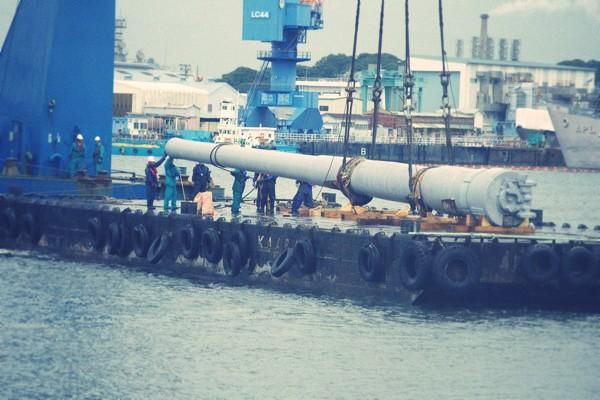横須賀海軍工廠で建造された戦艦陸奥の主砲、ついに里帰りを果たす！
