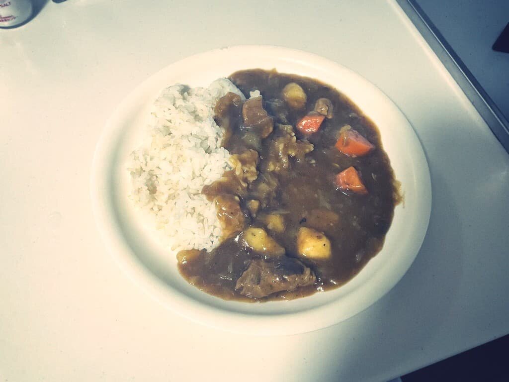 週末カレー作り 