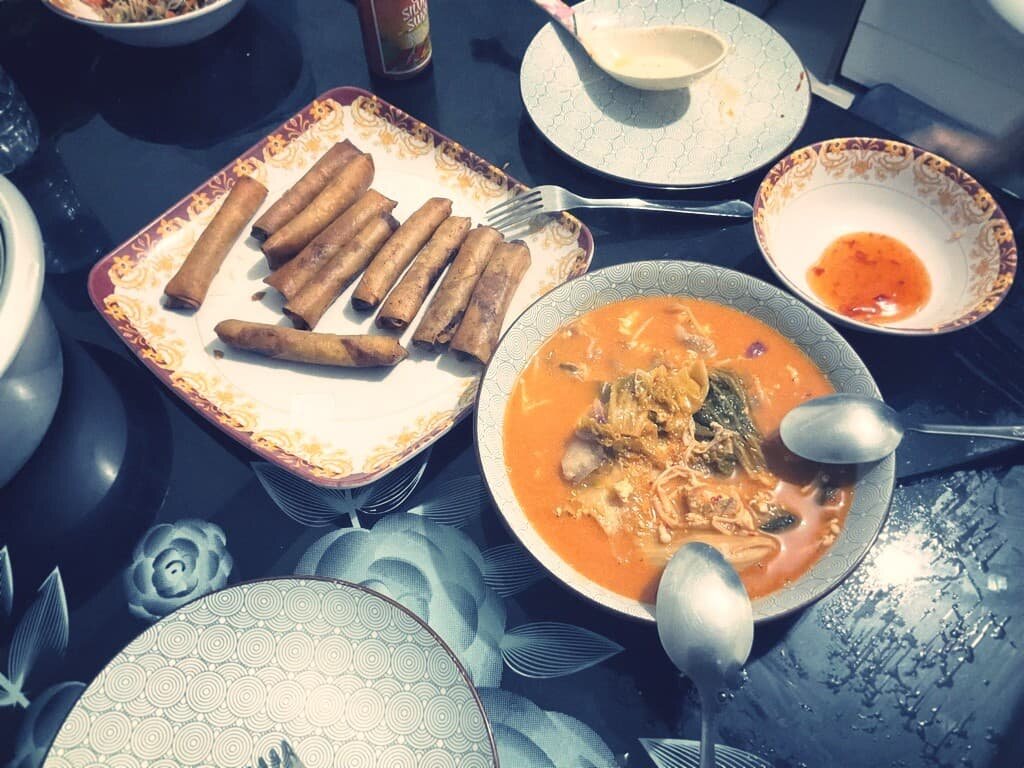 彼女がいろいろ作ってくれた