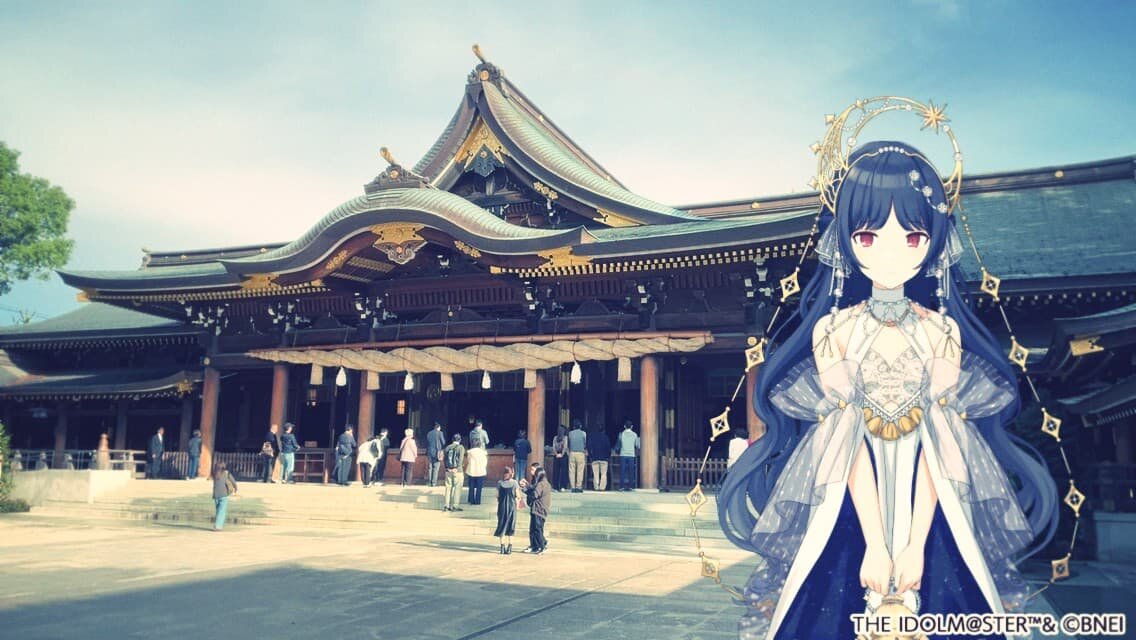 寒川神社で御祈祷を受けるのサムネイル画像