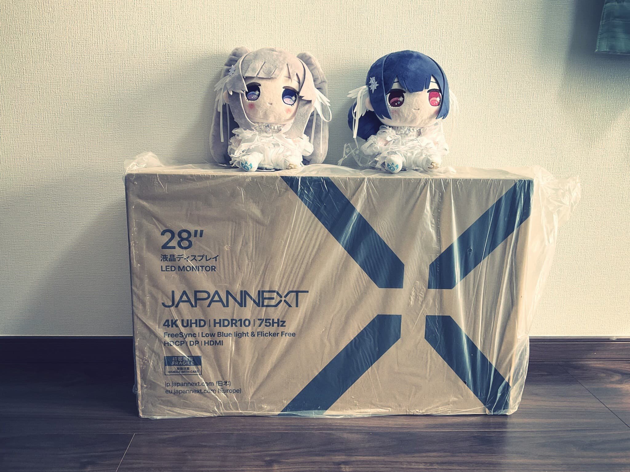 4Kモニター増設による作業環境の完成のサムネイル画像