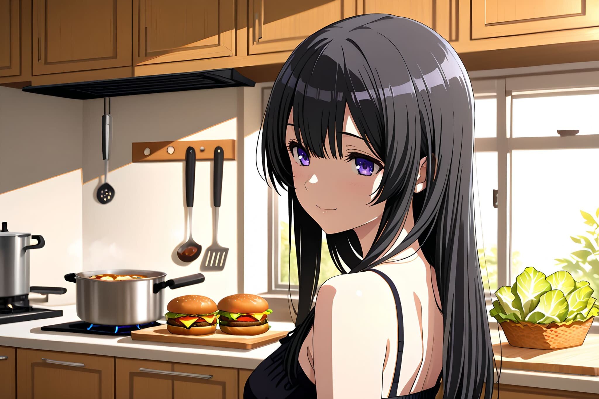 手抜きバーガーのサムネイル画像