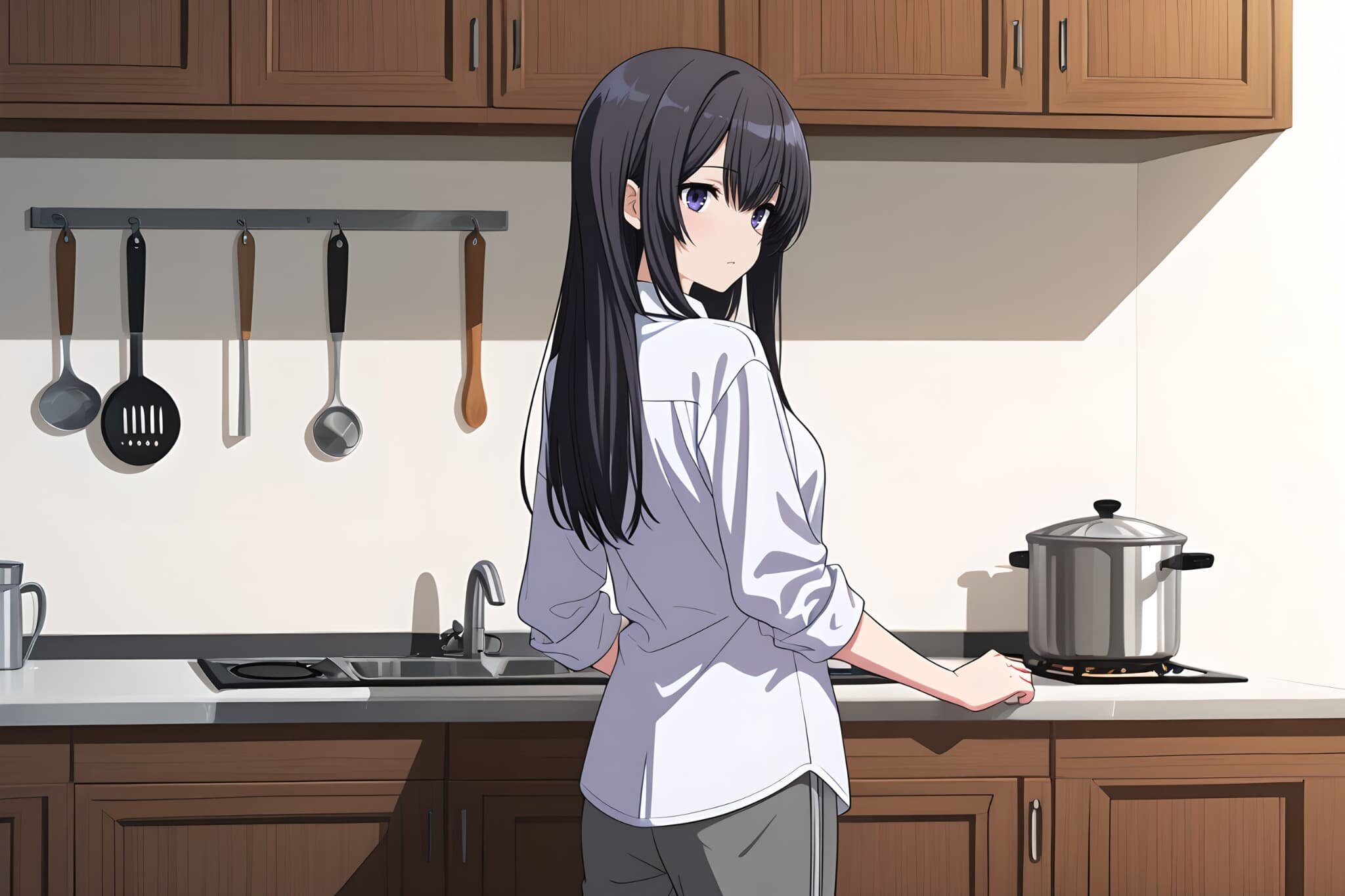 ストロベリーヨーグルトパンケーキを焼いてみる