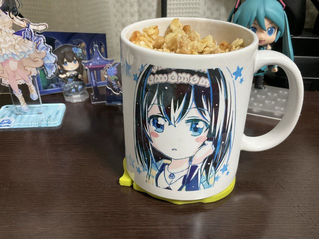 I usually don't eat much.