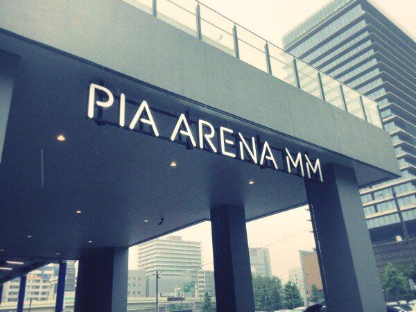 I went to the Tokyo 7th sisters concert.
