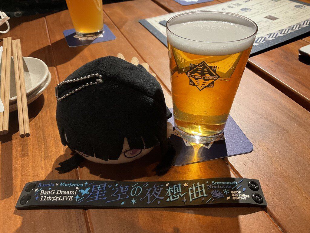 I went to the concert of Roselia and Morfonica.
