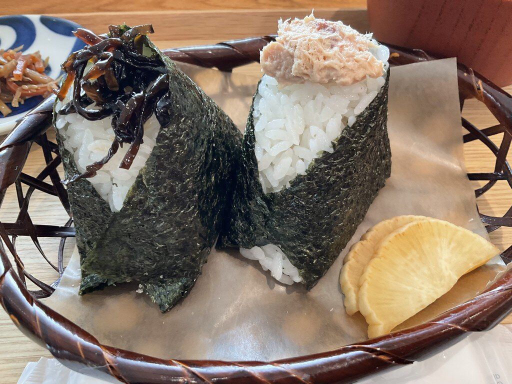 I like a rice ball.
