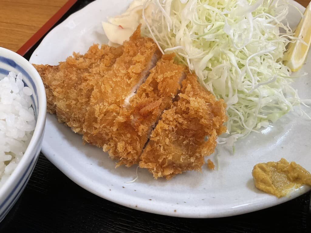 I had a pork cutlet.