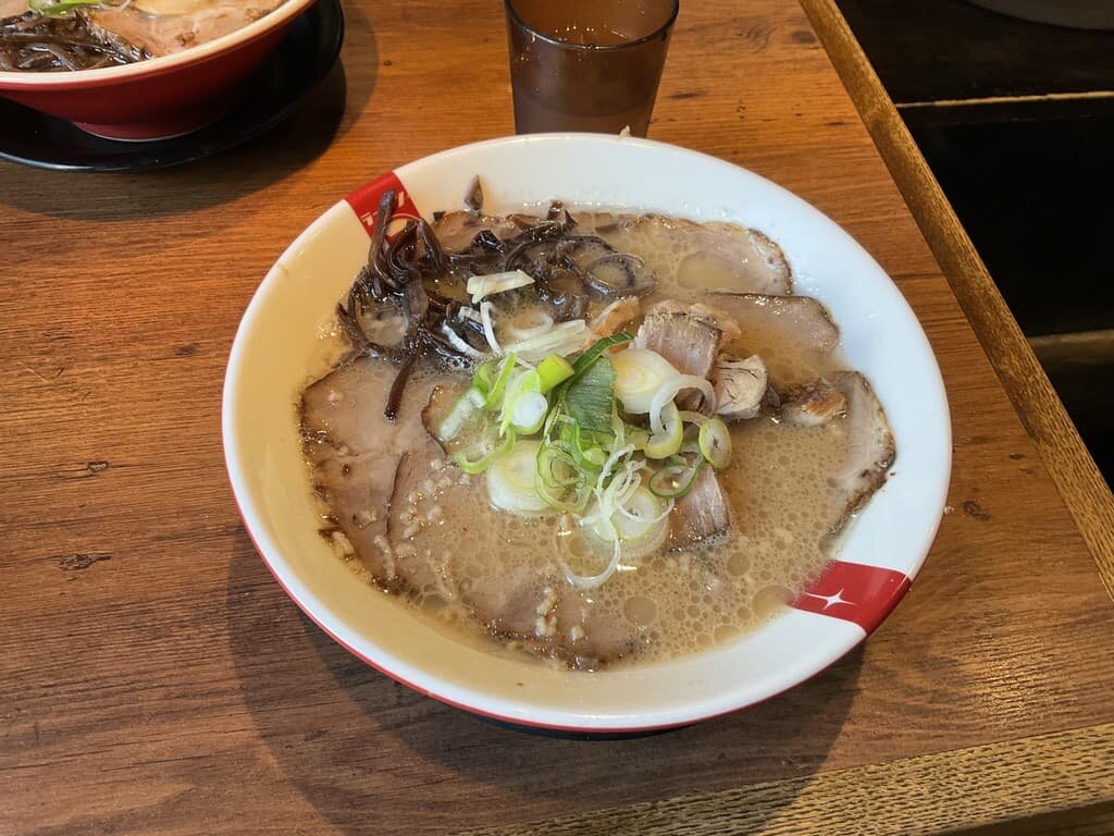 I love Tonkotsu Ramen.