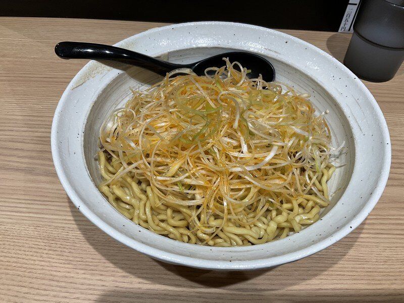 I went to a recently opened ramen restaurant.