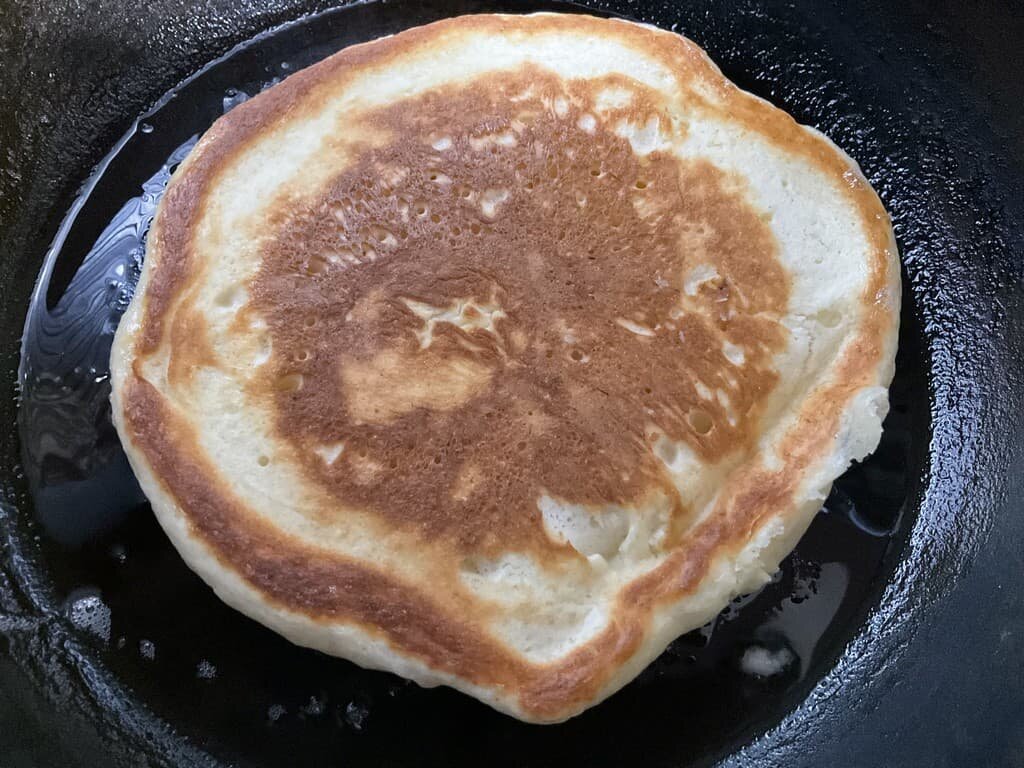 I made pancakes.